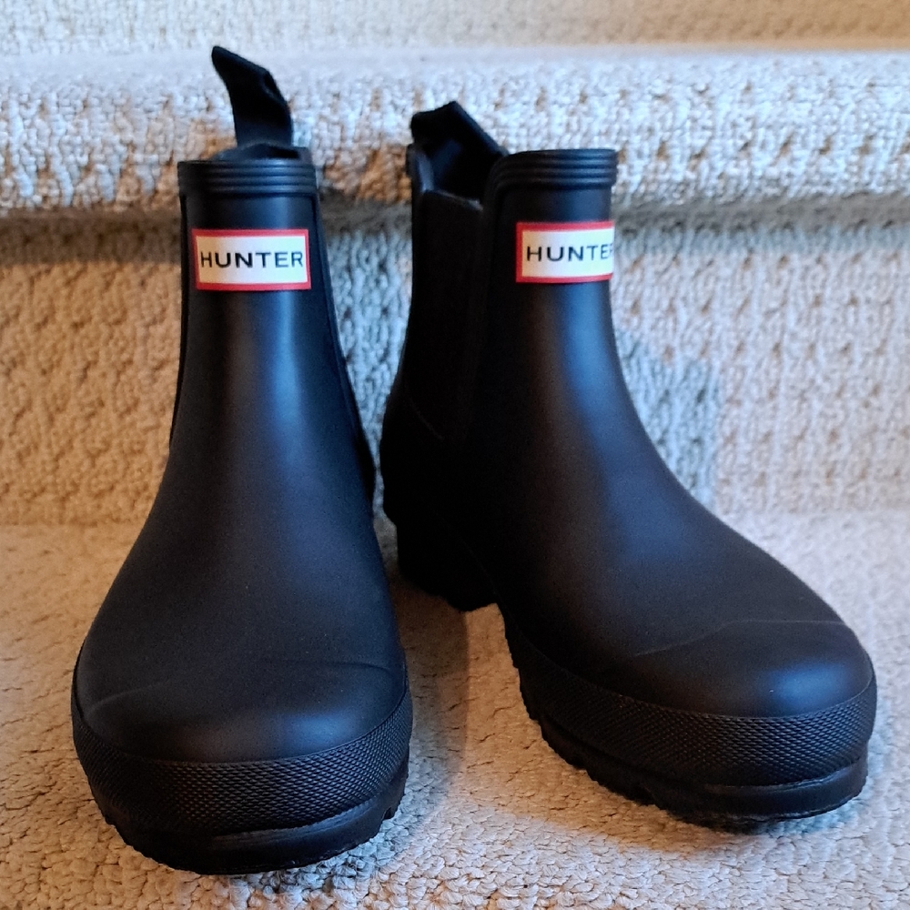 Hunter Classic Pull On Chelsea Rain Boot Sz 9